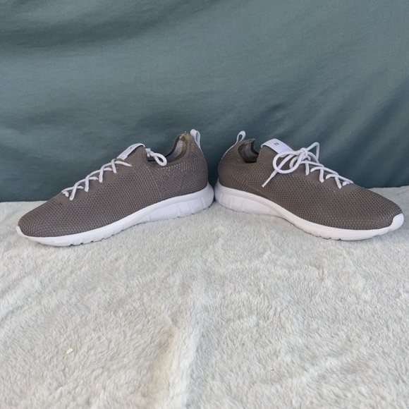 NWOT Nisolo Women's Athleisure Eco-Knit Sneaker Grey Size 9.5 **defect** Comfort - Picture 3 of 8